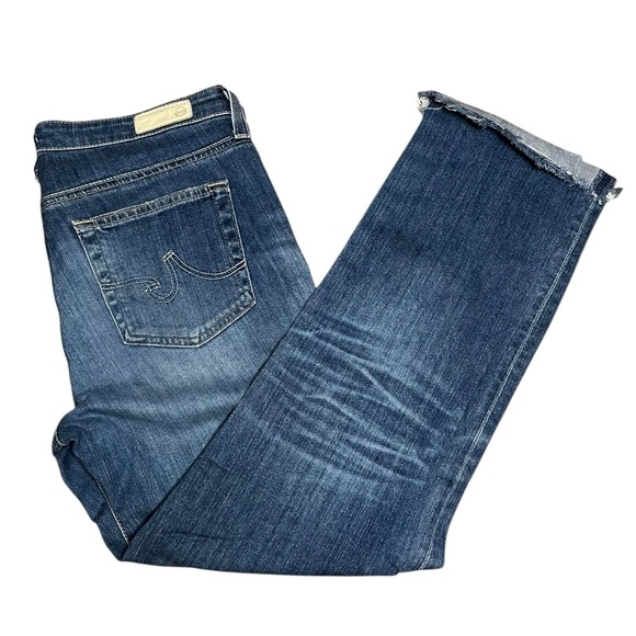 Ag Adriano Goldschmied Denim - Adriano Goldschmied Prima Cigarette Roll Up Jeans